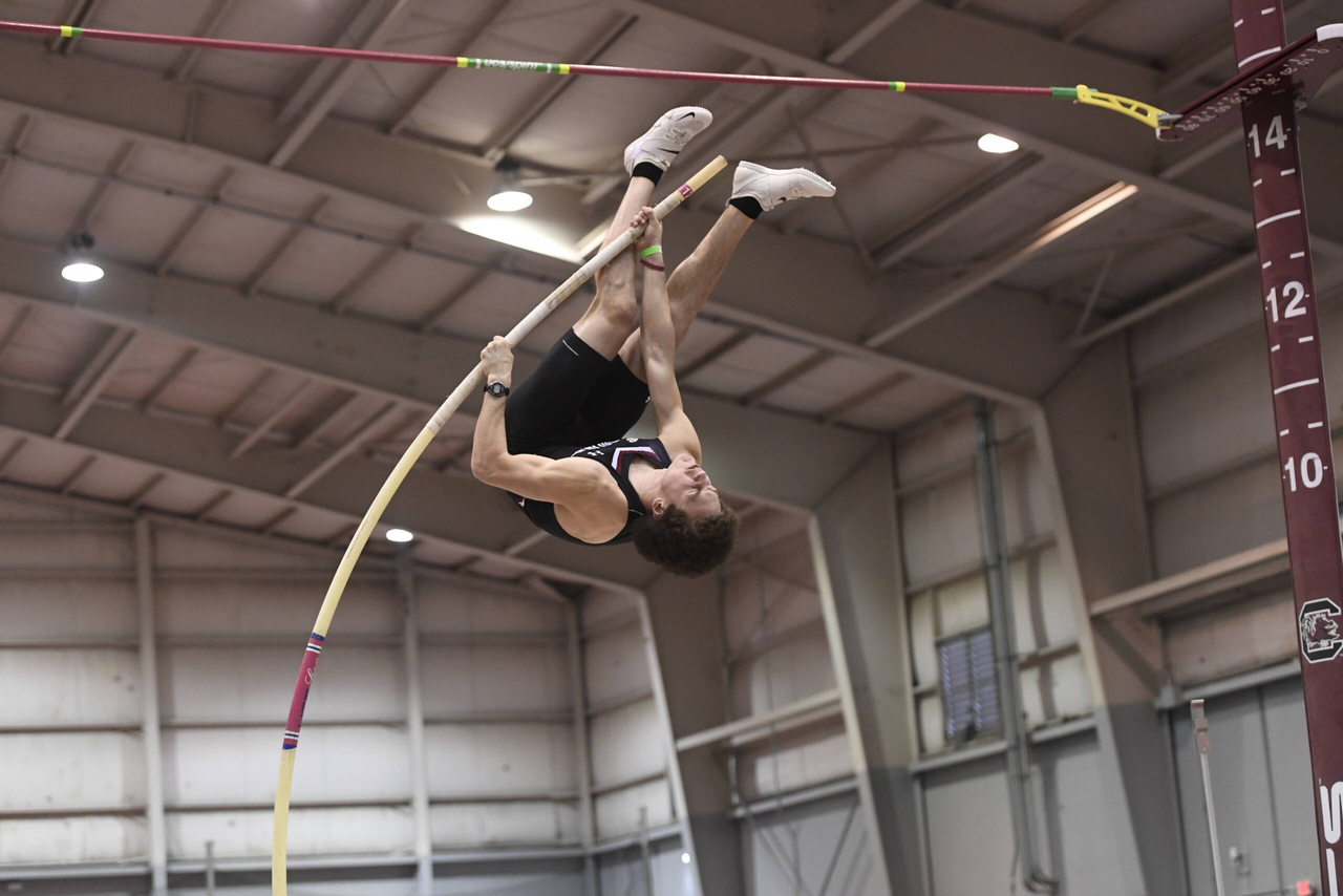 Seth Rabinowitz in action at the Gamecock Inaugural | Jan. 19, 2019 | Photo by Jenny Dilworth