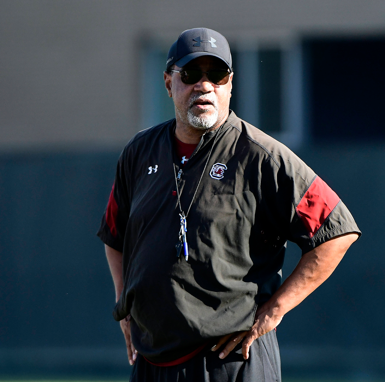 Pat Washington at practice | Aug. 6, 2018 | Photo by Allen Sharpe