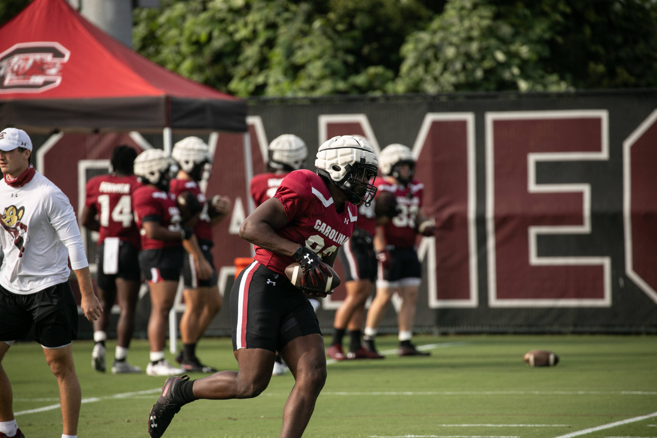 Keyshawn Toney (82) | Tuesday, Sept. 15, 2020 | Ken & Cyndi Long Football Operations Center | Columbia, S.C. | Photos by South Carolina Athletics