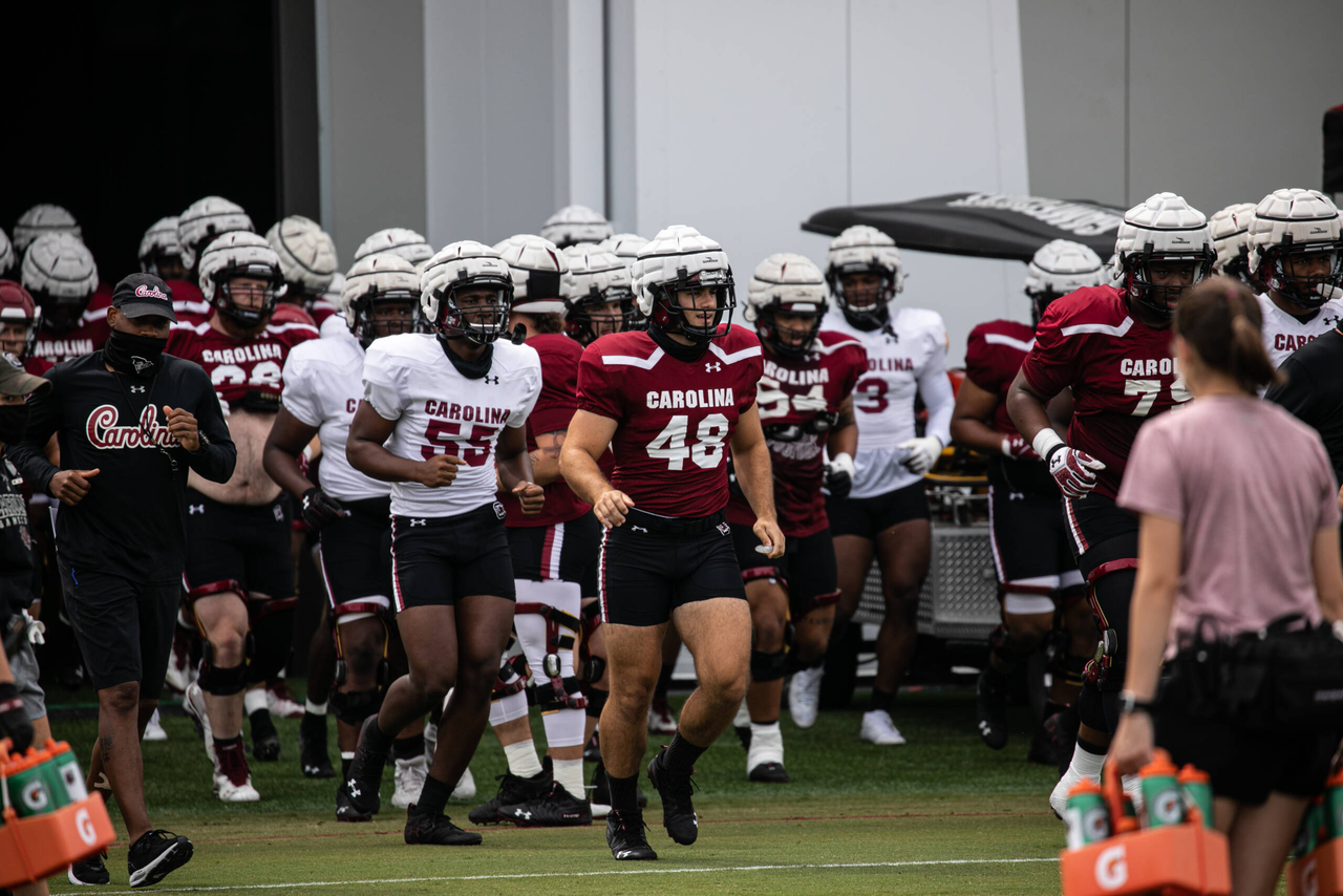Sean McGonigal (48) | Saturday, Aug. 22, 2020 | Ken & Cyndi Long Football Operations Center | Columbia, S.C. | Photos by South Carolina Athletics