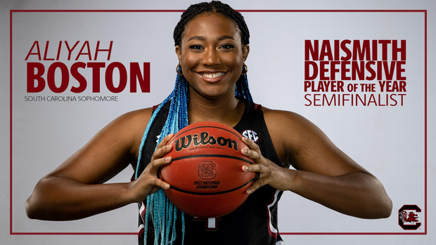 Aliyah Boston - 2021 Naismith Defensive Player of the Year Semifinalist