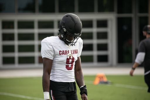 Cam Smith (9) | Tuesday, Sept. 15, 2020 | Ken & Cyndi Long Football Operations Center | Columbia, S.C. | Photos by South Carolina Athletics