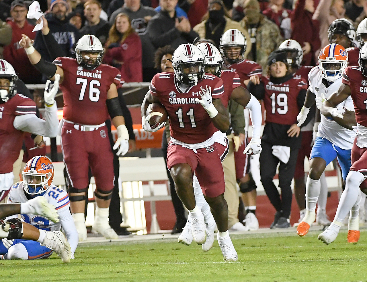 Football vs. Florida (Nov. 6, 2021)