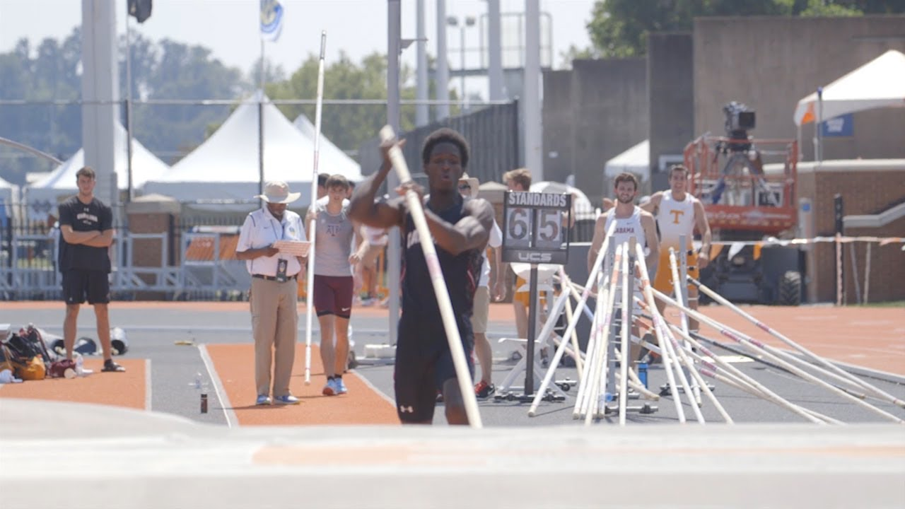 Armand Woodley Clears 5.30m in the Pole Vault at SEC Outdoors — 5/13/18