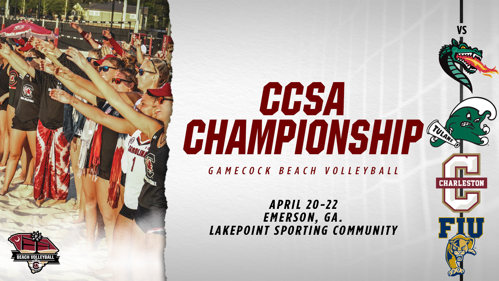 Gamecocks Earn Number Two Seed for CCSA Tournament