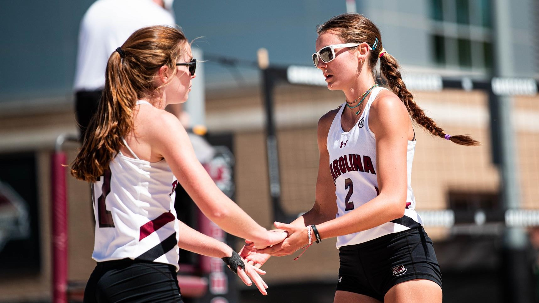 Beach Volleyball Takes Home Two Wins Saturday