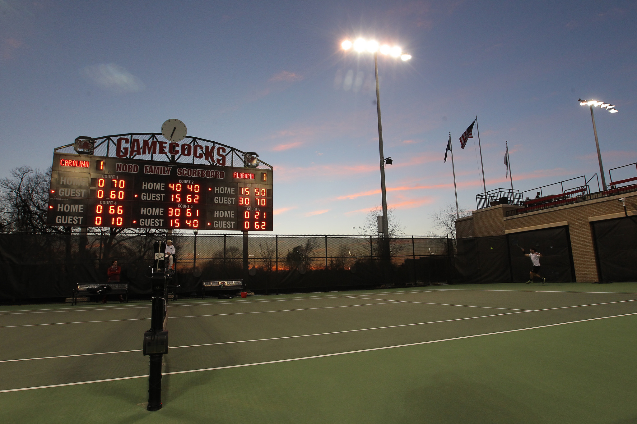 South Carolina vs. Alabama Men's Tennis