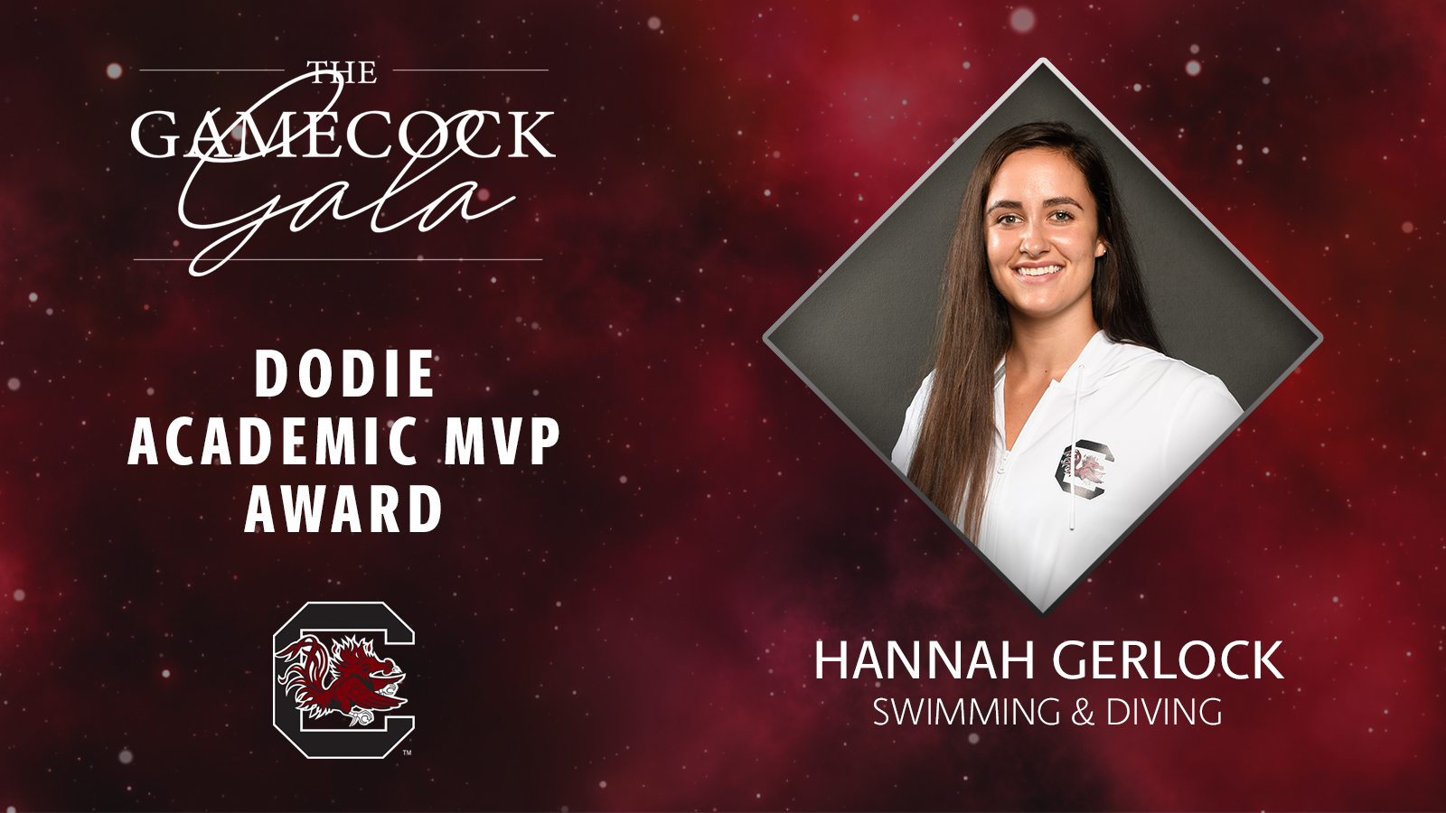 Gamecock Gala Awards: Dodie Academic Female MVP - Hannah Gerlock