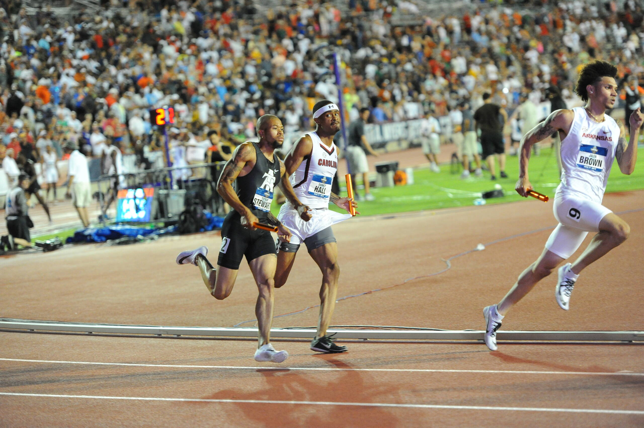 Quincy Hall in action at the 2019 NCAA Outdoor Championships | June 5-8, 2019 | Photos by Cheryl Treworgy