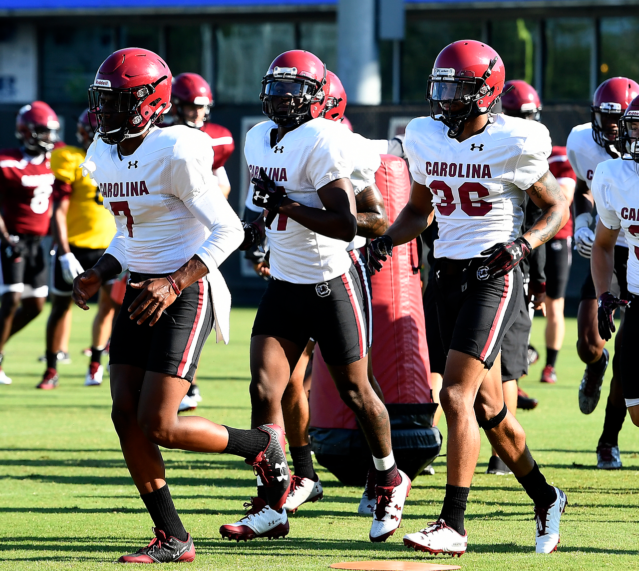 Jaycee Horn at practice | Aug. 6, 2018 | Photo by Allen Sharpe