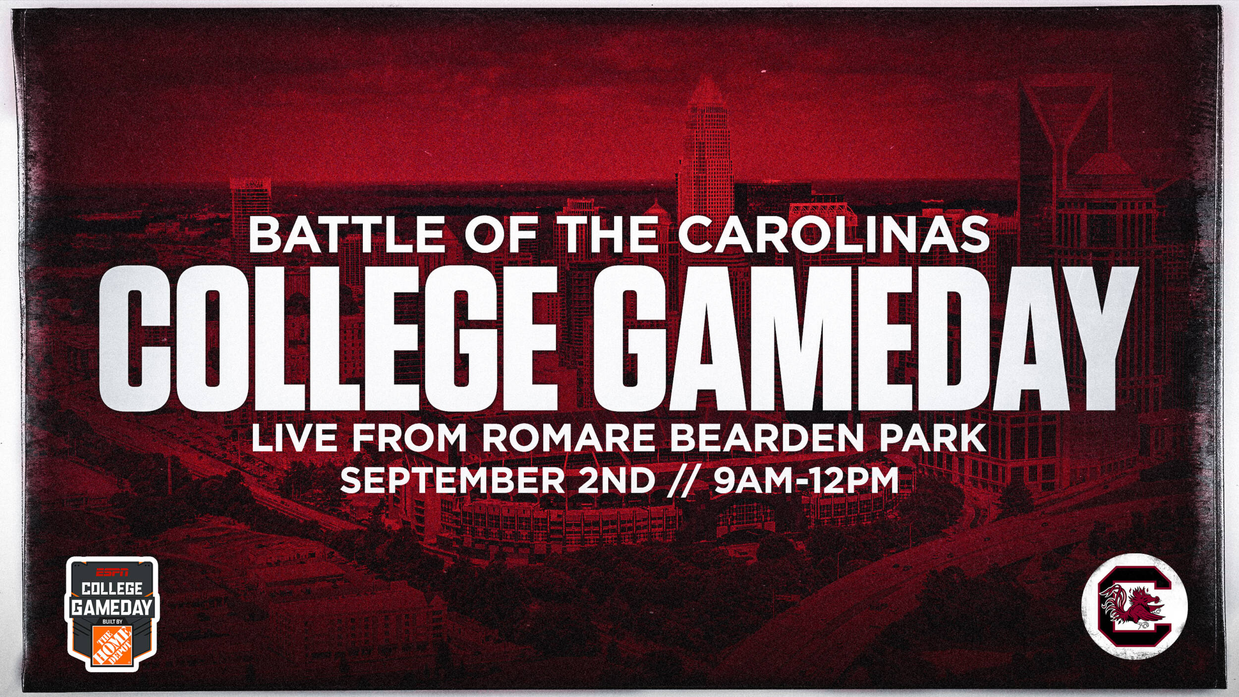 ESPN’s College GameDay Built by The Home Depot Returns for the 2023 Season for ‘Battle of the Carolinas’ in Charlotte on Sept. 2