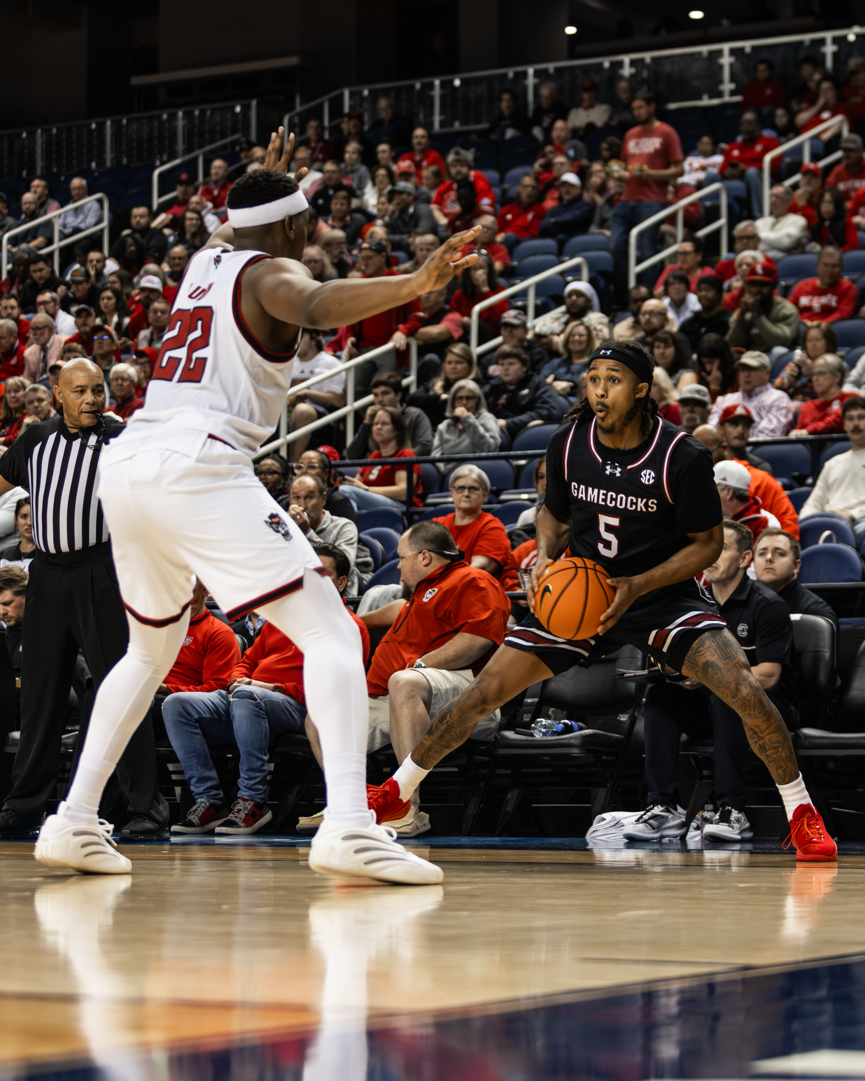 NC State Hits Late 3 to Top Gamecocks in Exhibition