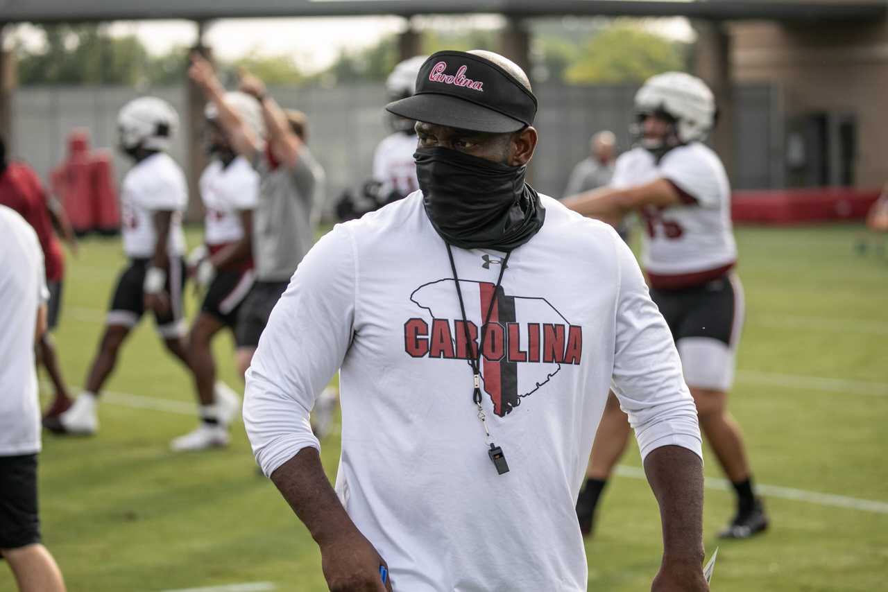 Tuesday, Aug. 18, 2020 | Ken & Cyndi Long Football Operations Center | Columbia, S.C. | Photos by South Carolina Athletics