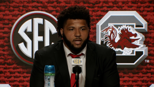 Jovaughn Gwyn at SEC Football Media Day