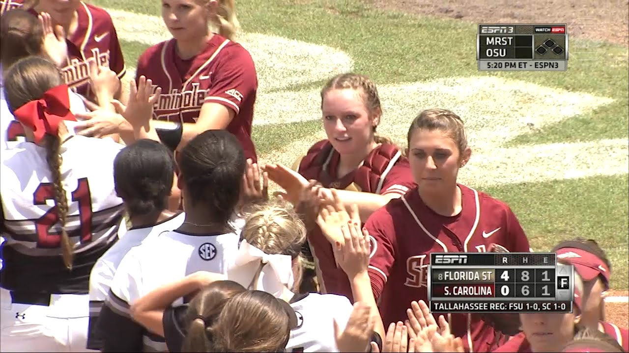 HIGHLIGHTS: Softball vs. Florida State — 5/21/16