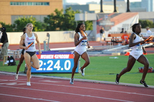Tatyana Mills in action at the 2019 NCAA Outdoor Championships | June 5-8, 2019 | Photos by Cheryl Treworgy