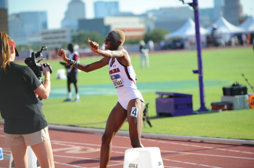 Quincy Hall in action at the 2019 NCAA Outdoor Championships | June 5, 2019 | Photo by Cheryl Treworgy