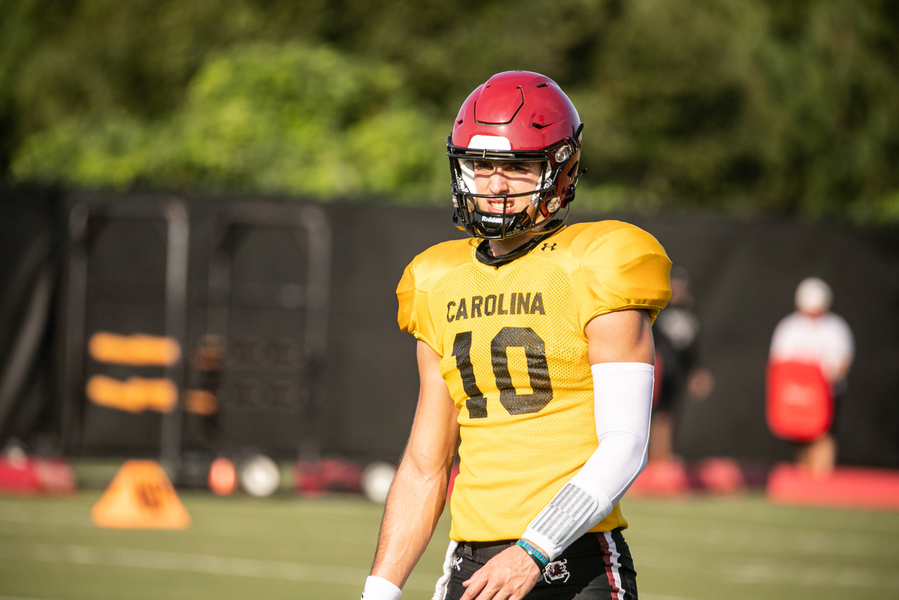 Jay Urich (10) | Thursday, Aug. 27, 2020 | Ken & Cyndi Long Football Operations Center | Columbia, S.C. | Photos by South Carolina Athletics