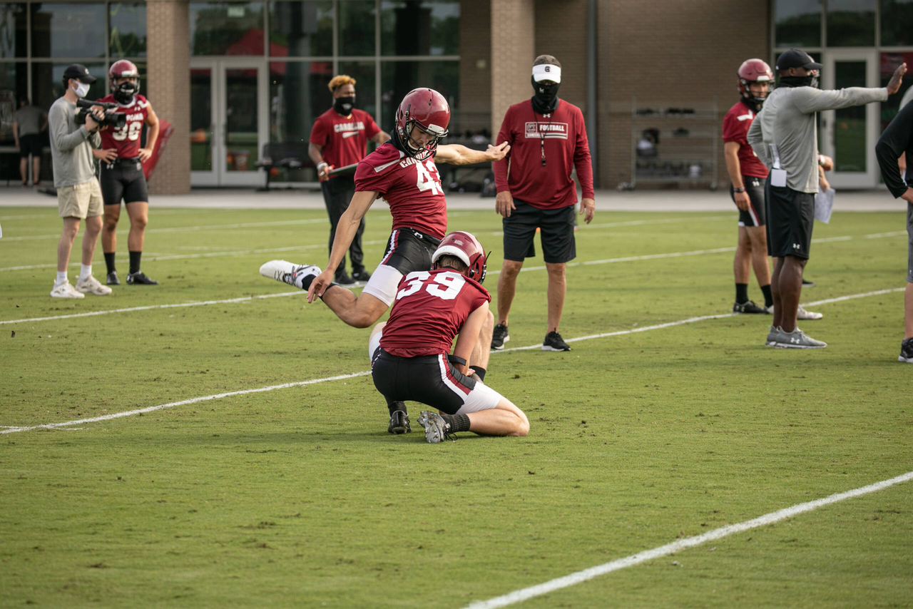 Tuesday, Aug. 18, 2020 | Ken & Cyndi Long Football Operations Center | Columbia, S.C. | Photos by South Carolina Athletics