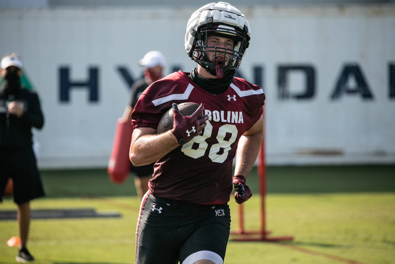 Will Register (88) | Wednesday, Aug. 19, 2020 | Ken & Cyndi Long Football Operations Center | Columbia, S.C. | Photos by South Carolina Athletics