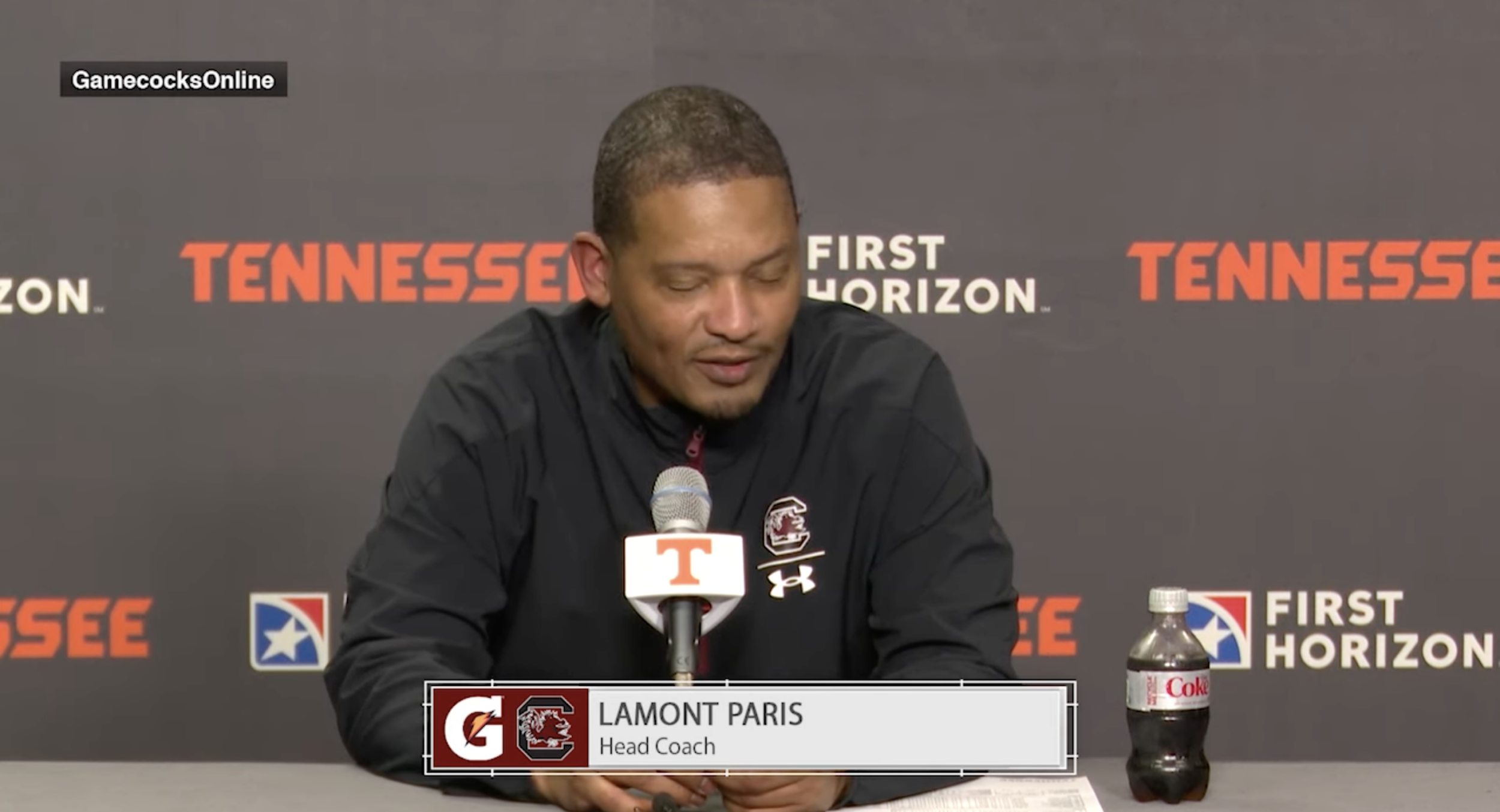 PostGame: (Tennessee) - Lamont Paris News Conference