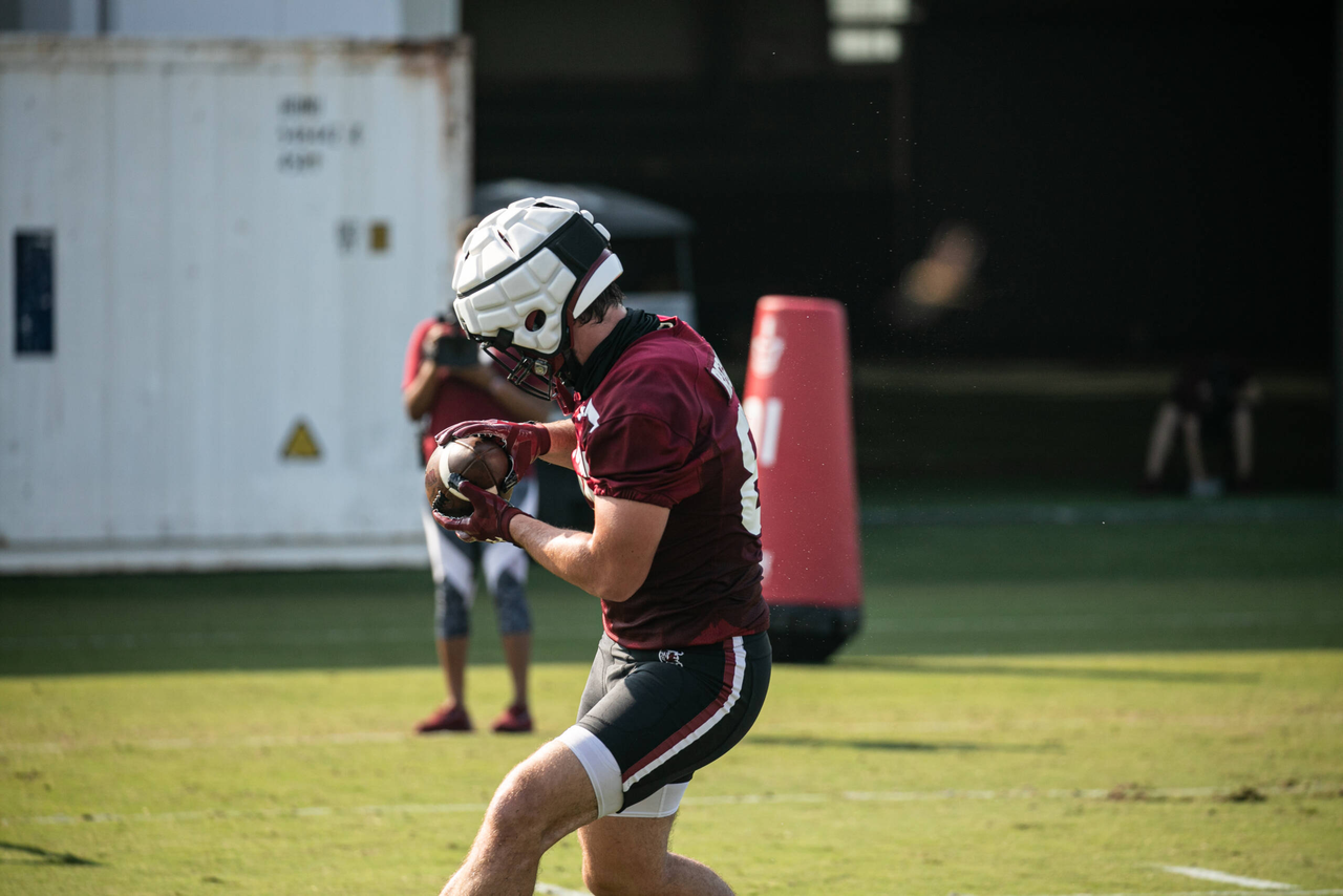 Will Register (88) | Wednesday, Aug. 19, 2020 | Ken & Cyndi Long Football Operations Center | Columbia, S.C. | Photos by South Carolina Athletics