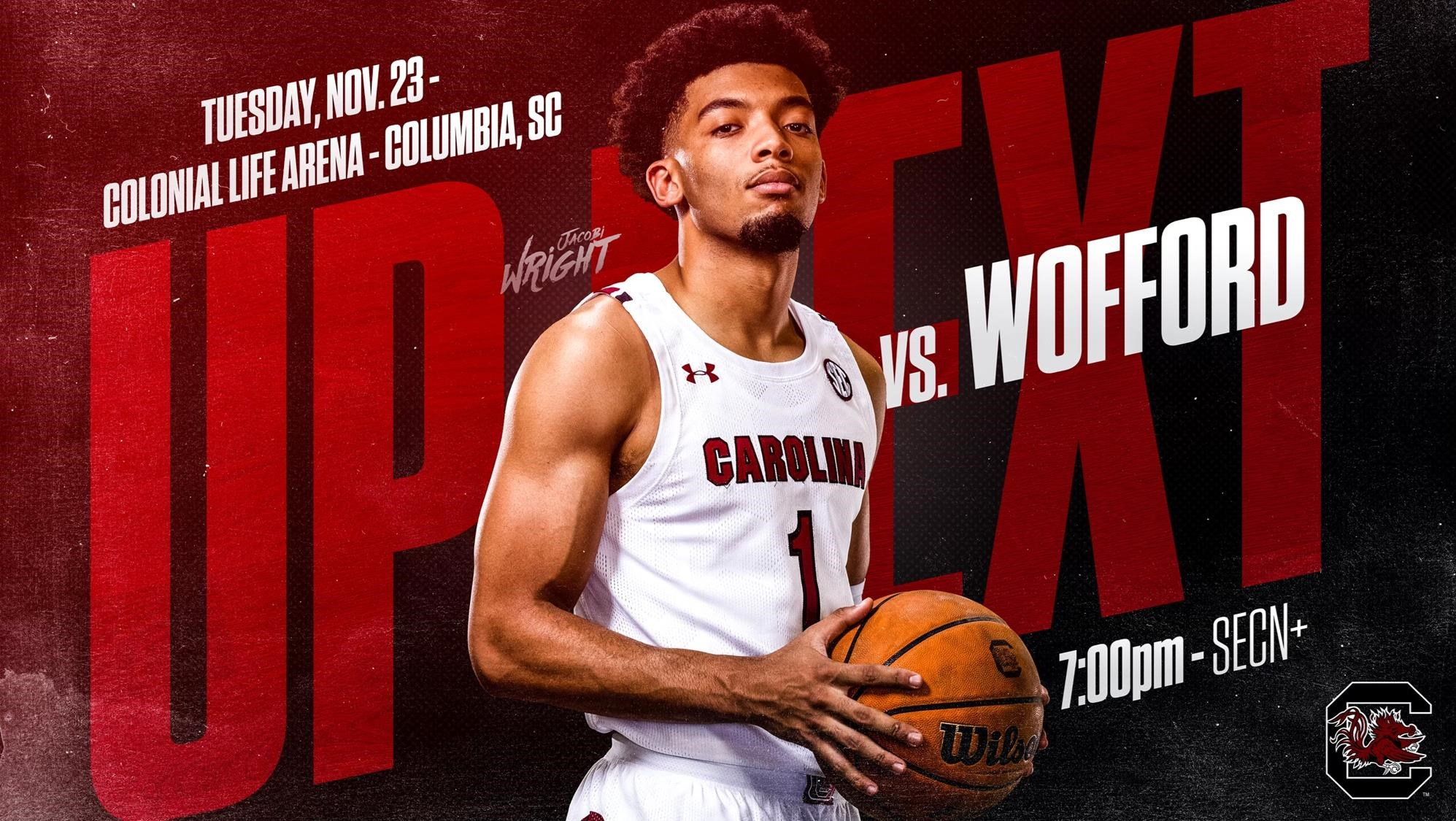 Gamecocks Host Wofford Tuesday Night