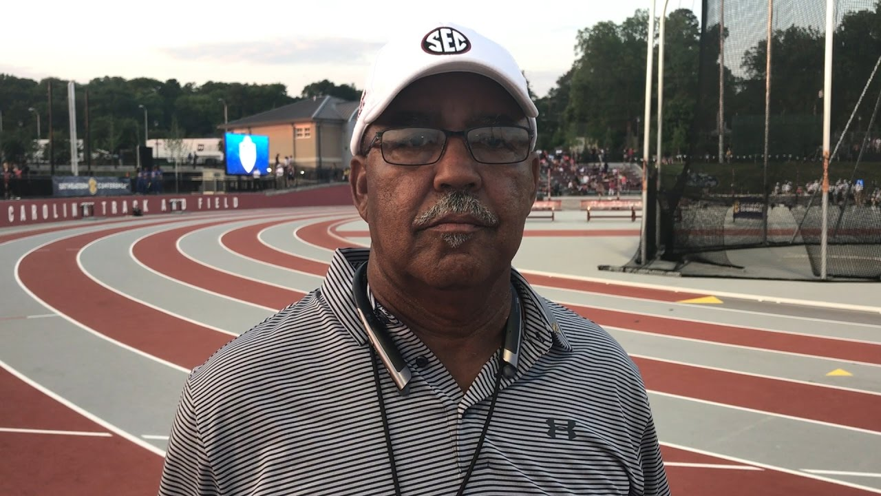 Curtis Frye at the SEC Outdoor Championships - 5/11/17