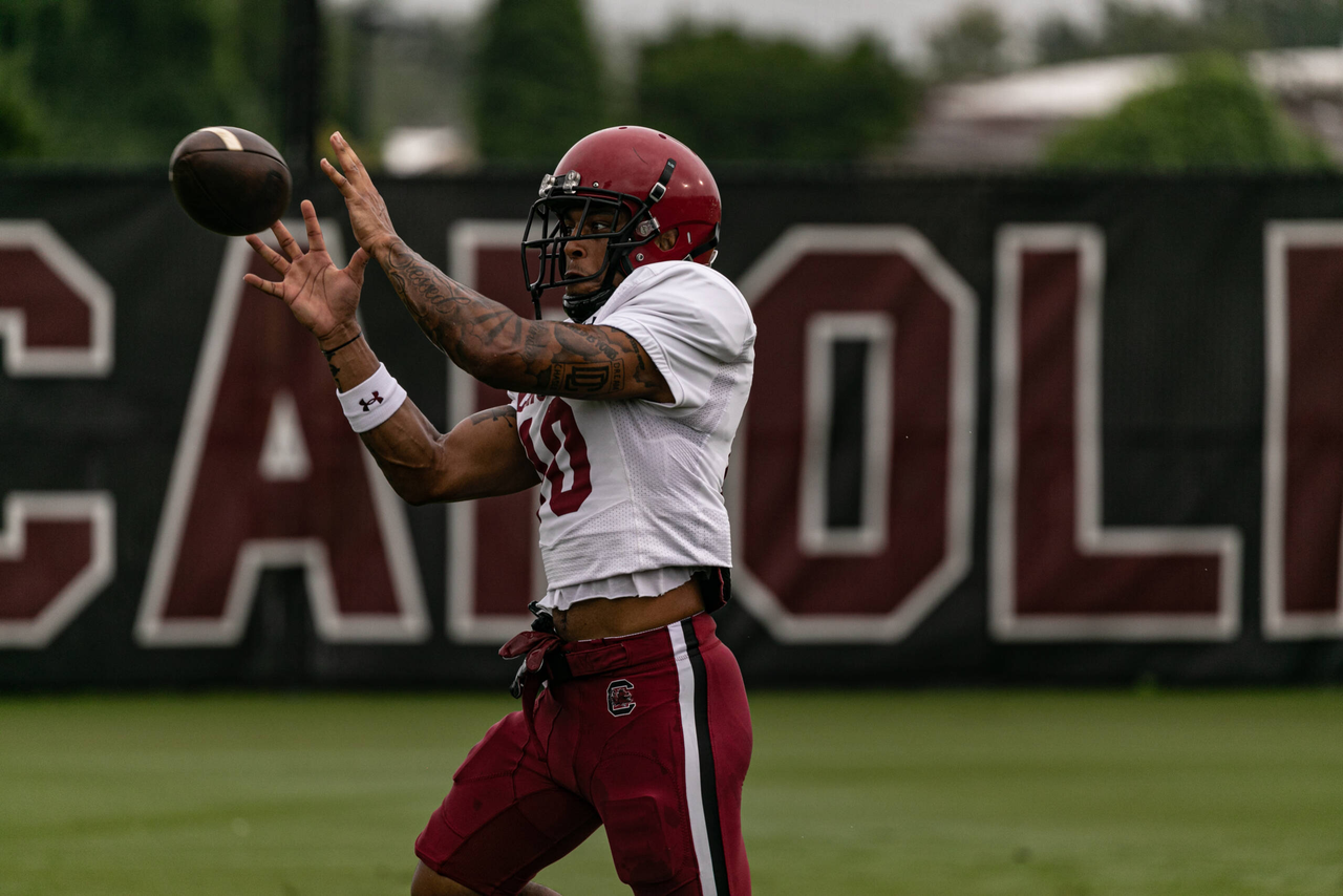 RJ Roderick (10) | Tuesday, Aug. 25, 2020 | Ken & Cyndi Long Football Operations Center | Columbia, S.C. | Photos by South Carolina Athletics
