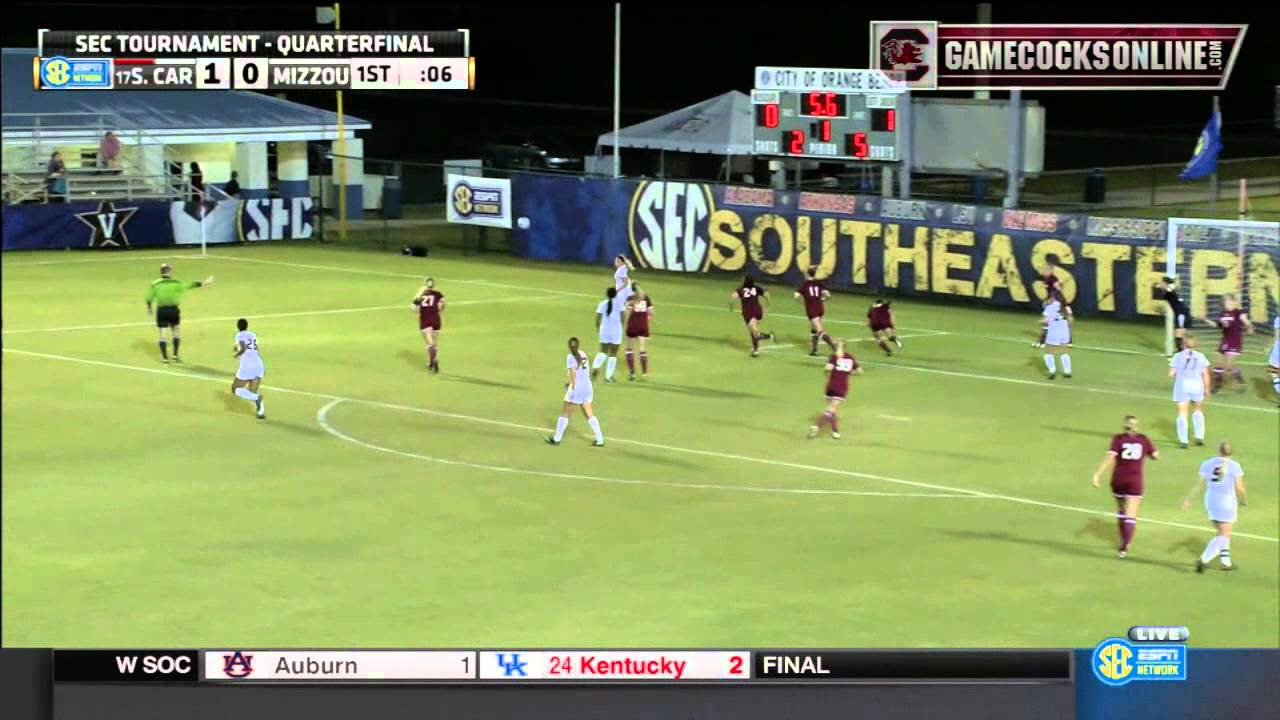 Highlights: South Carolina Women's Soccer vs. Missouri - SEC Tournament