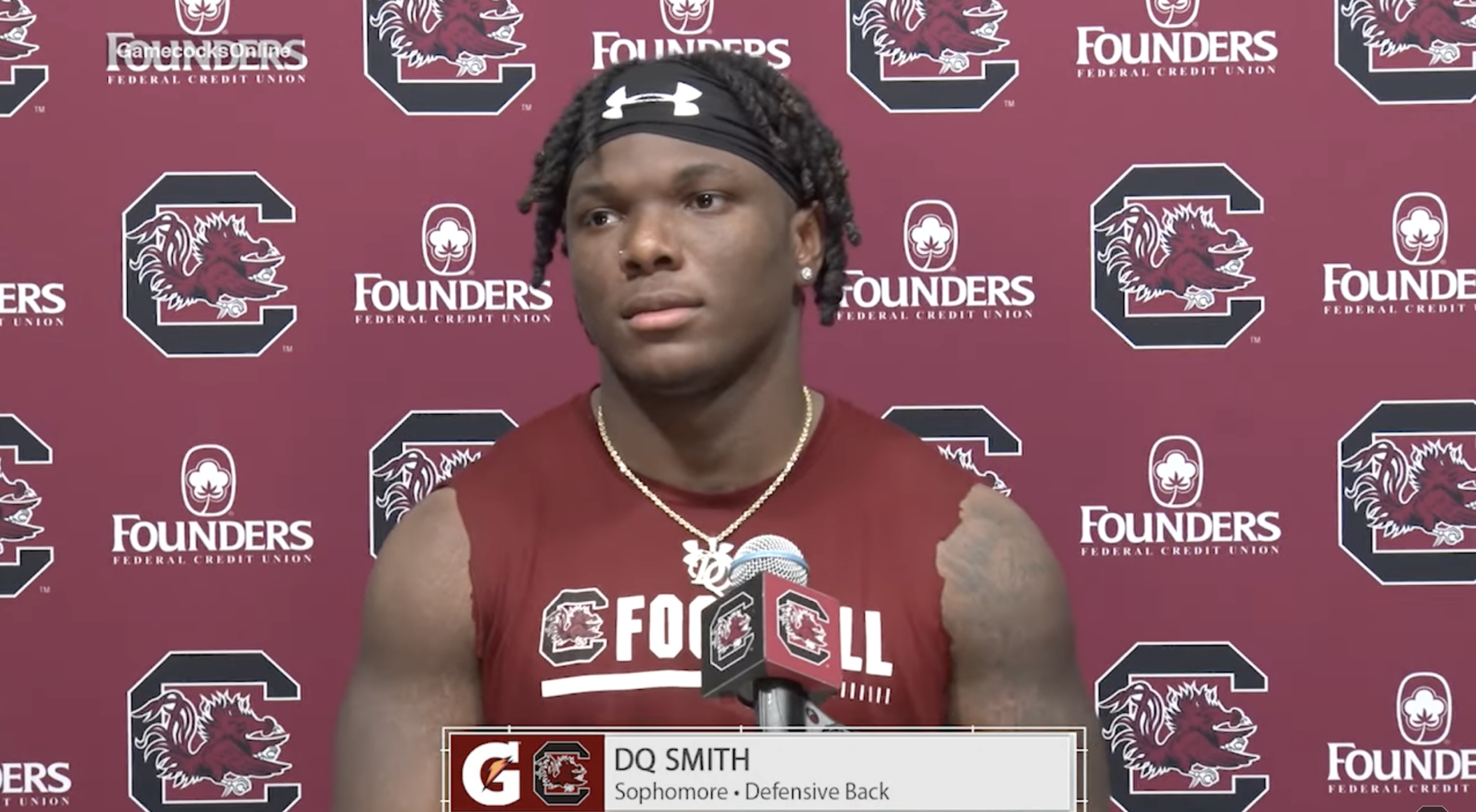 DQ Smith News Conference