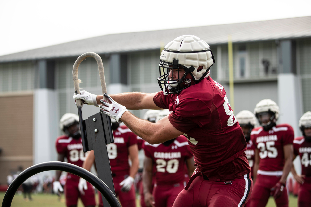 Patrick Reedy (83) | Tuesday, Sept. 1, 2020 | Ken & Cyndi Long Football Operations Center | Columbia, S.C. | Photos by South Carolina Athletics