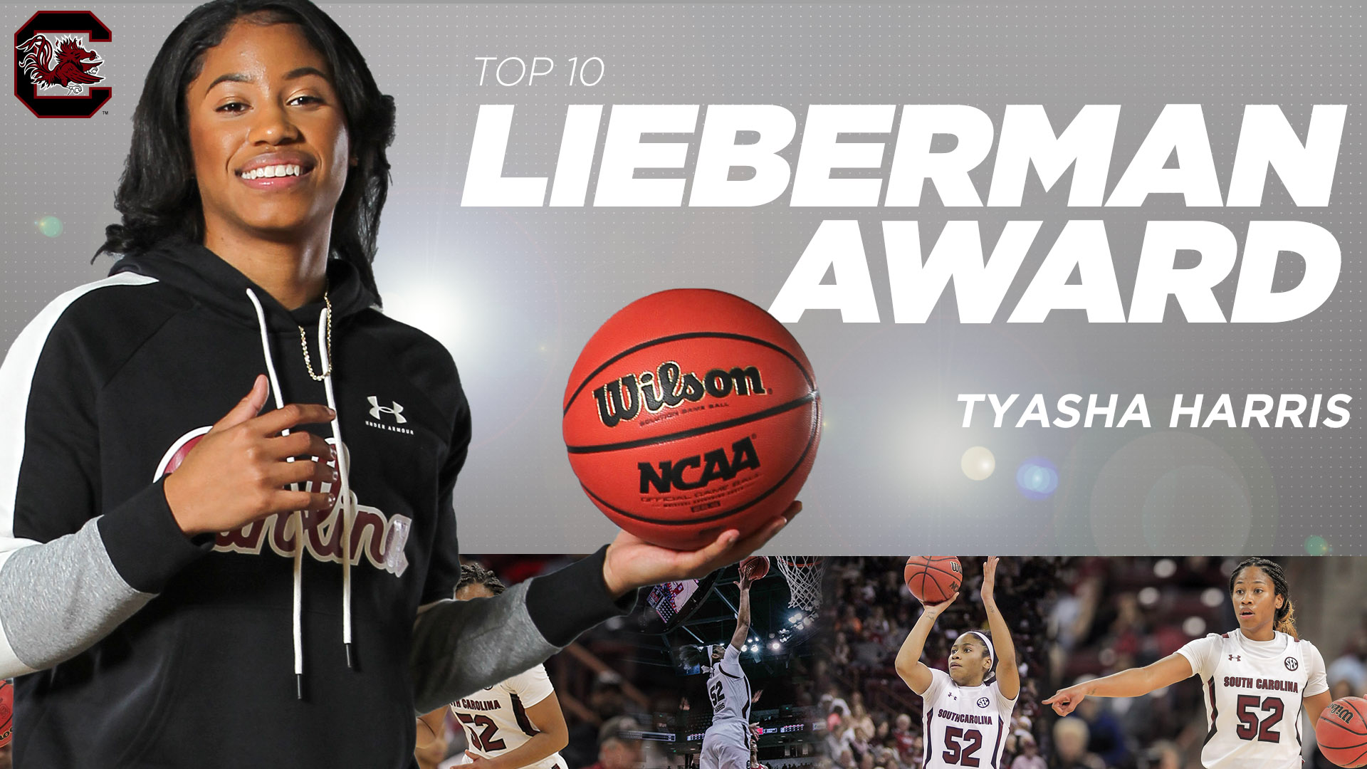 Harris Named to Nancy Lieberman Award Top 10