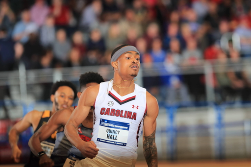 Quincy Hall in action at the 2019 NCAA Indoor Championships | March 8, 2019 | Photo by Walt Middleton