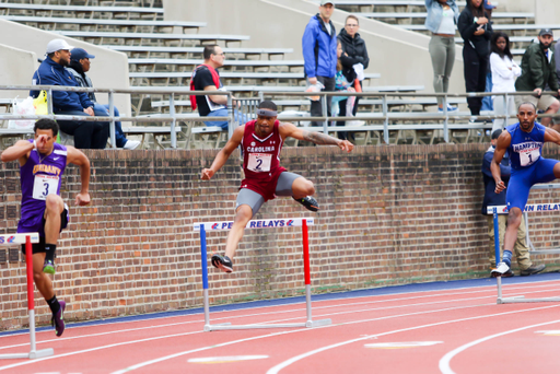 Quincy Hall in action at the 125th Penn Relays | Photo by Charles Revelle | April 26, 2019