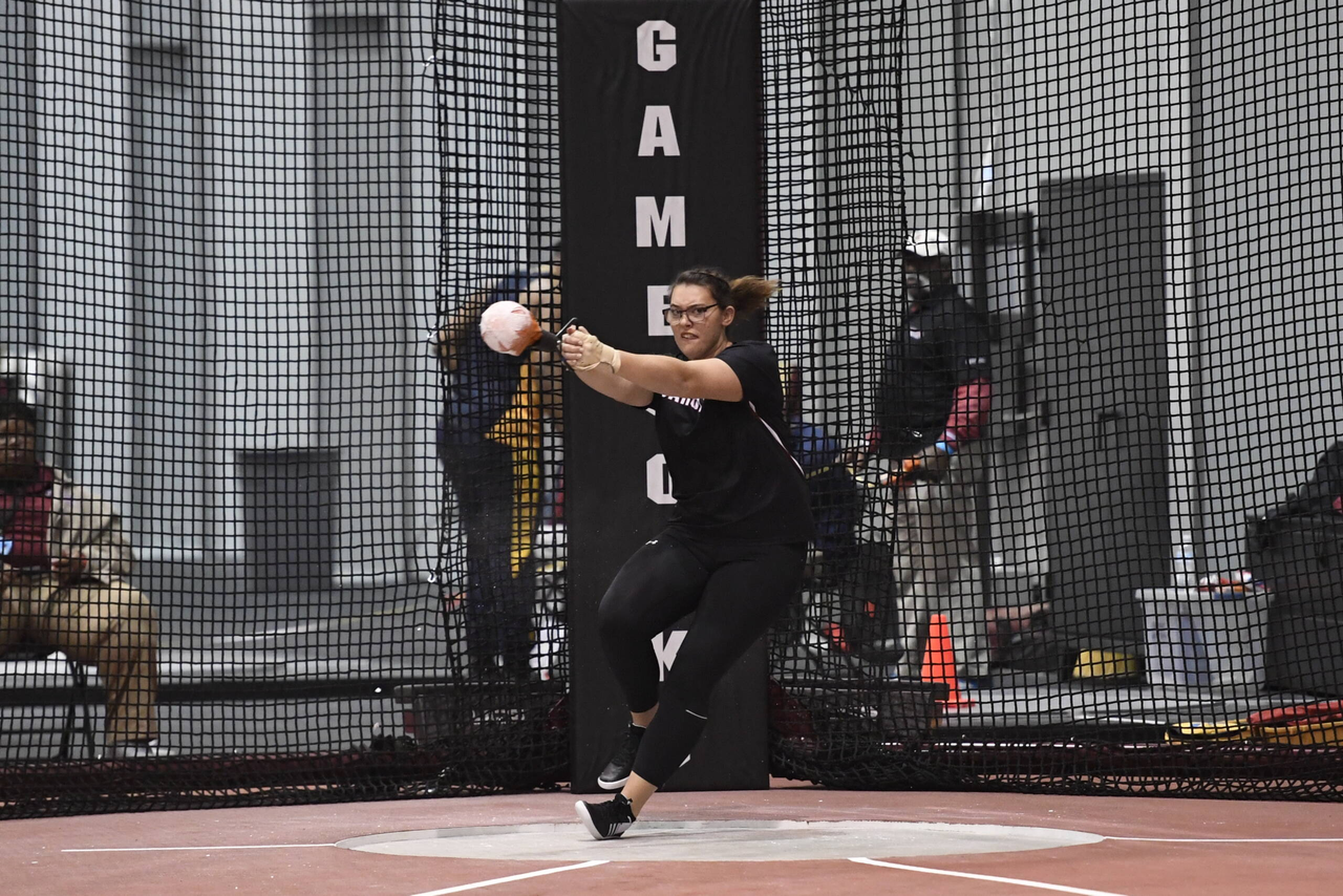 KD Young in action at the Gamecock Inaugural | Jan. 19, 2019 | Photo by Jenny Dilworth
