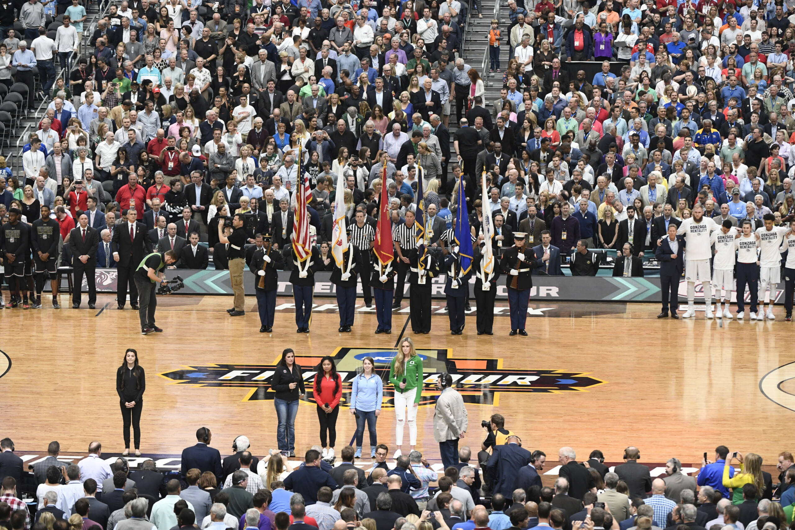 Final Four National Anthem - April 1, 2017