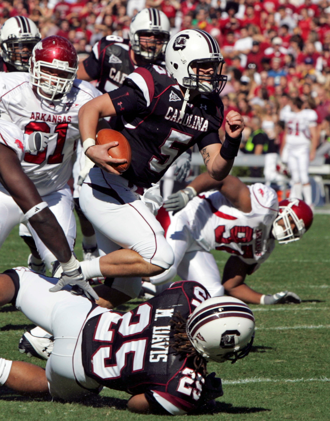 South Carolina vs. Arkansas - 11/08/08