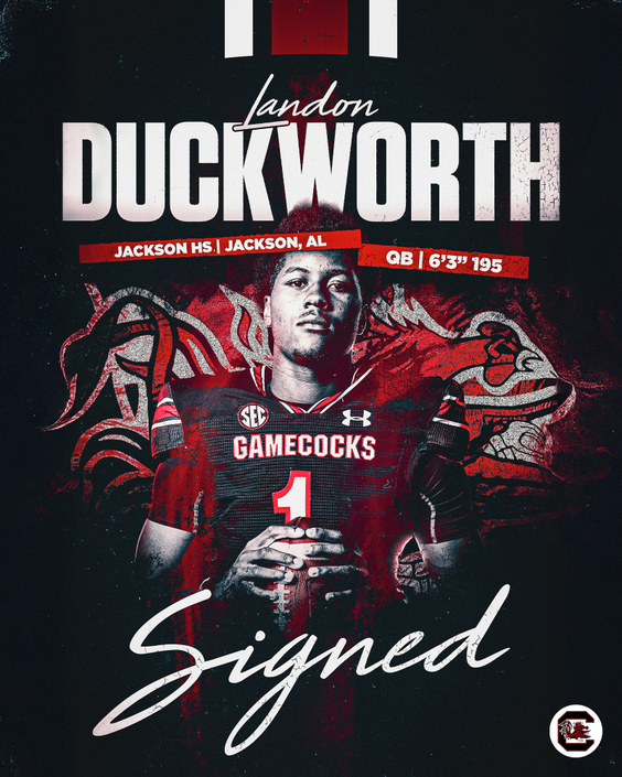 Landon Duckworth - Football - University of South Carolina Athletics