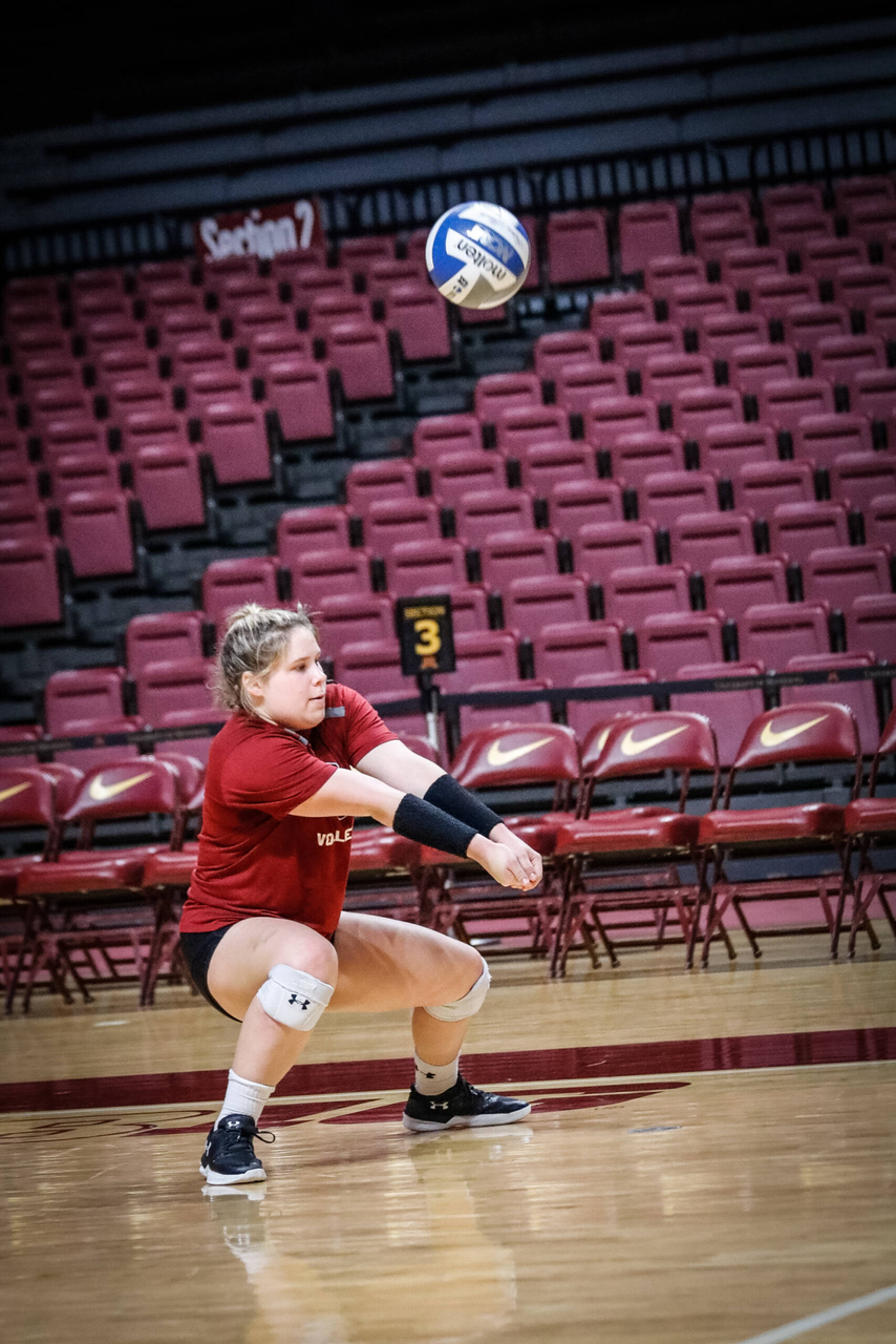 Freshman Lauren Bowers