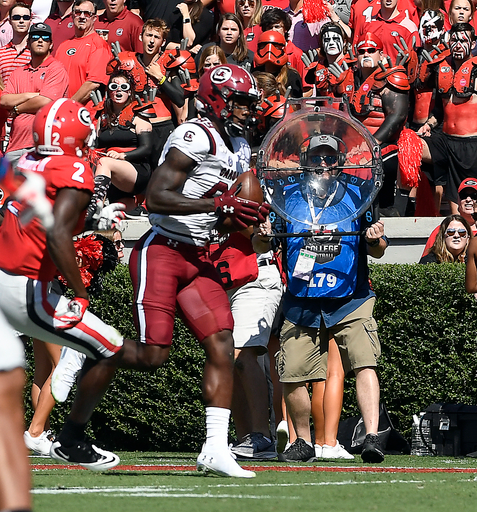 Bryan Edwards (89) at Georgia (Oct. 12, 2019)