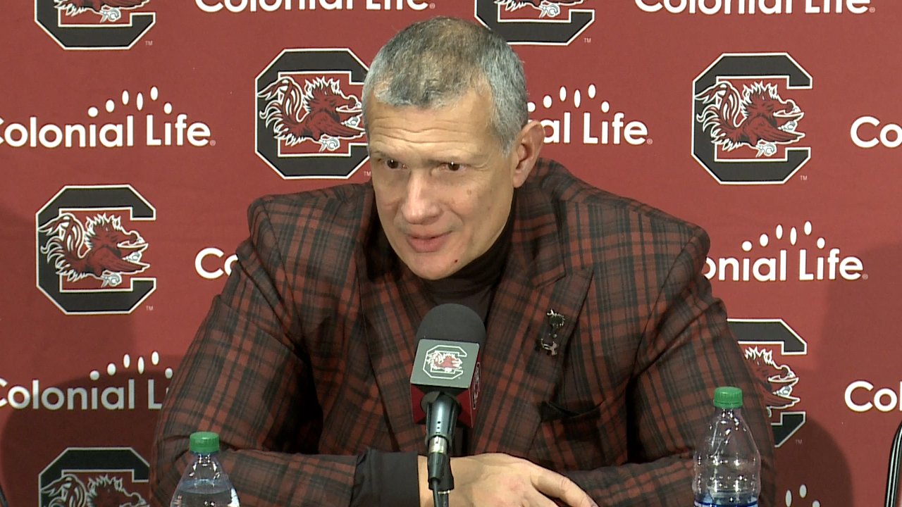 12/22/18 - Frank Martin on Clemson