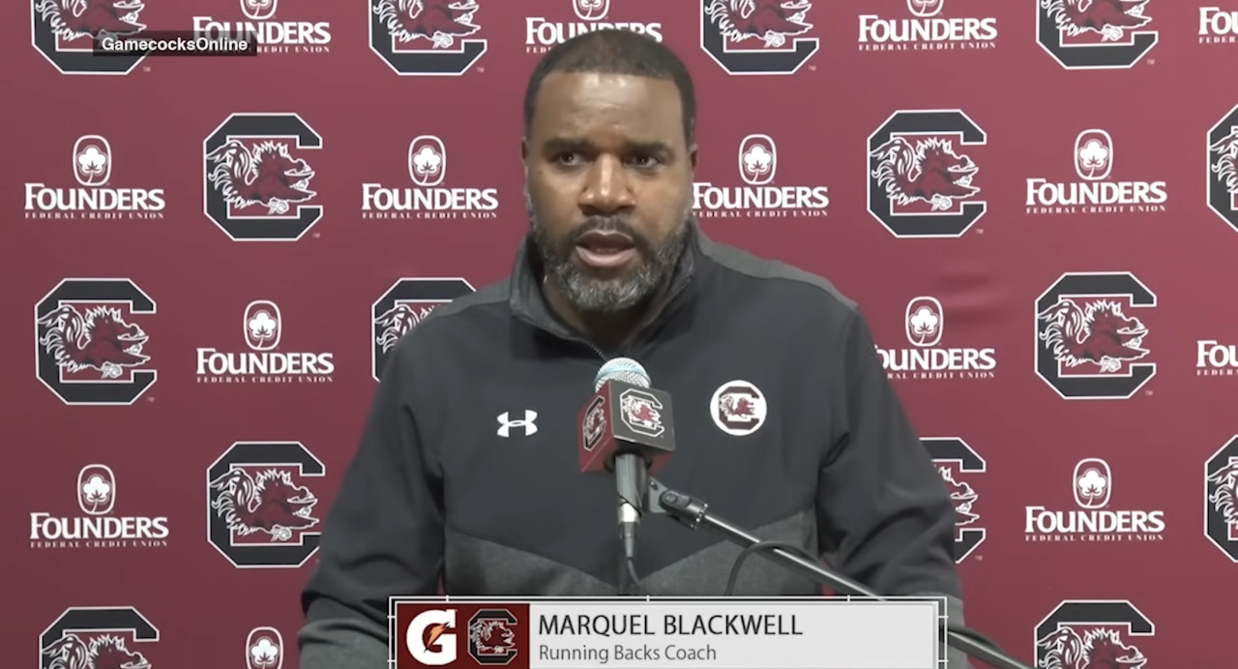 Marquel Blackwell News Conference