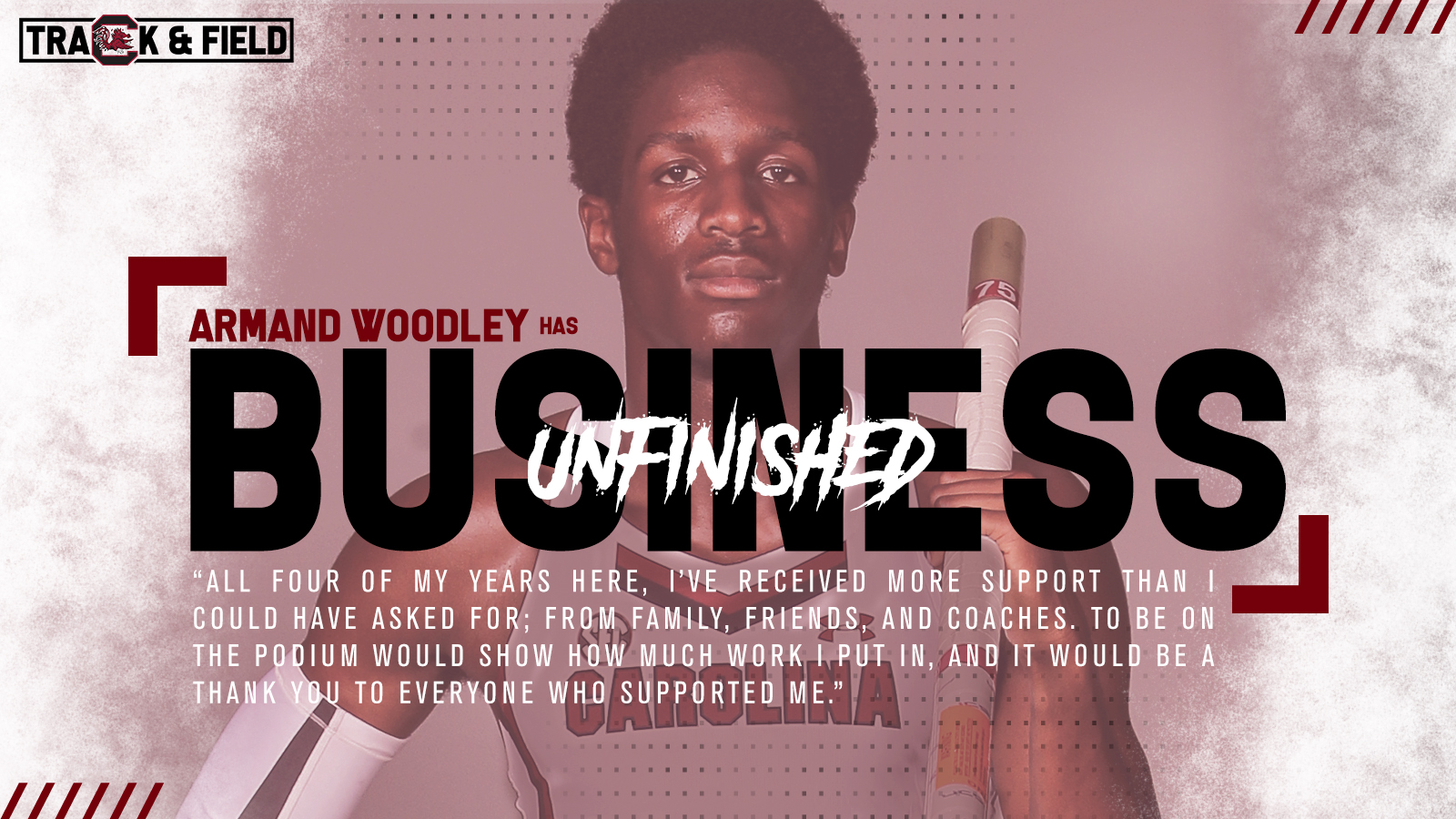 Unfinished Business: Armand Woodley is Confident and Relaxed for 2019