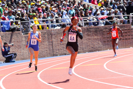 Stephanie Davis in action at the 125th Penn Relays | Photo by Charles Revelle | April 27, 2019