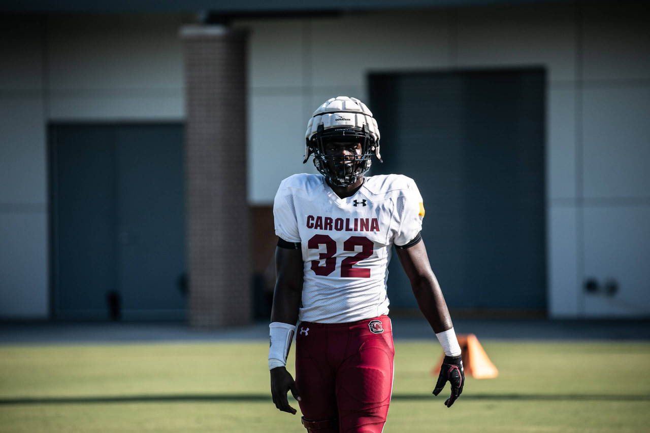 Mohamed Kaba (32) | Tuesday, Sept. 8, 2020 | Ken & Cyndi Long Football Operations Center | Columbia, S.C. | Photos by South Carolina Athletics
