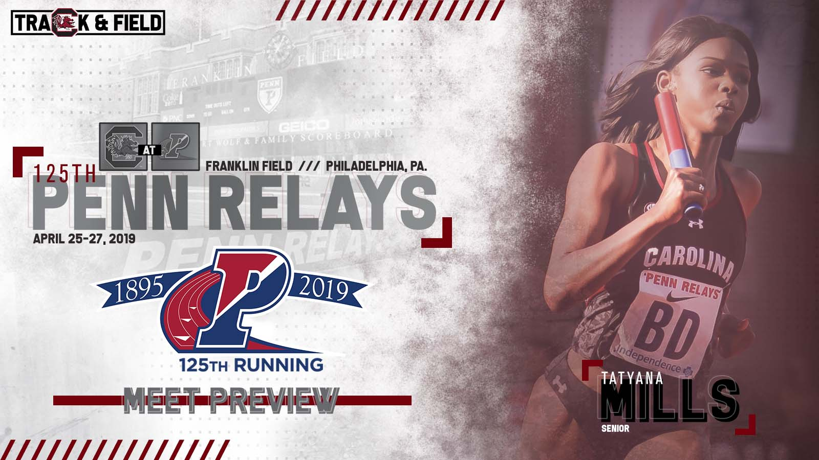 Gamecocks Travel North for 125th Penn Relays