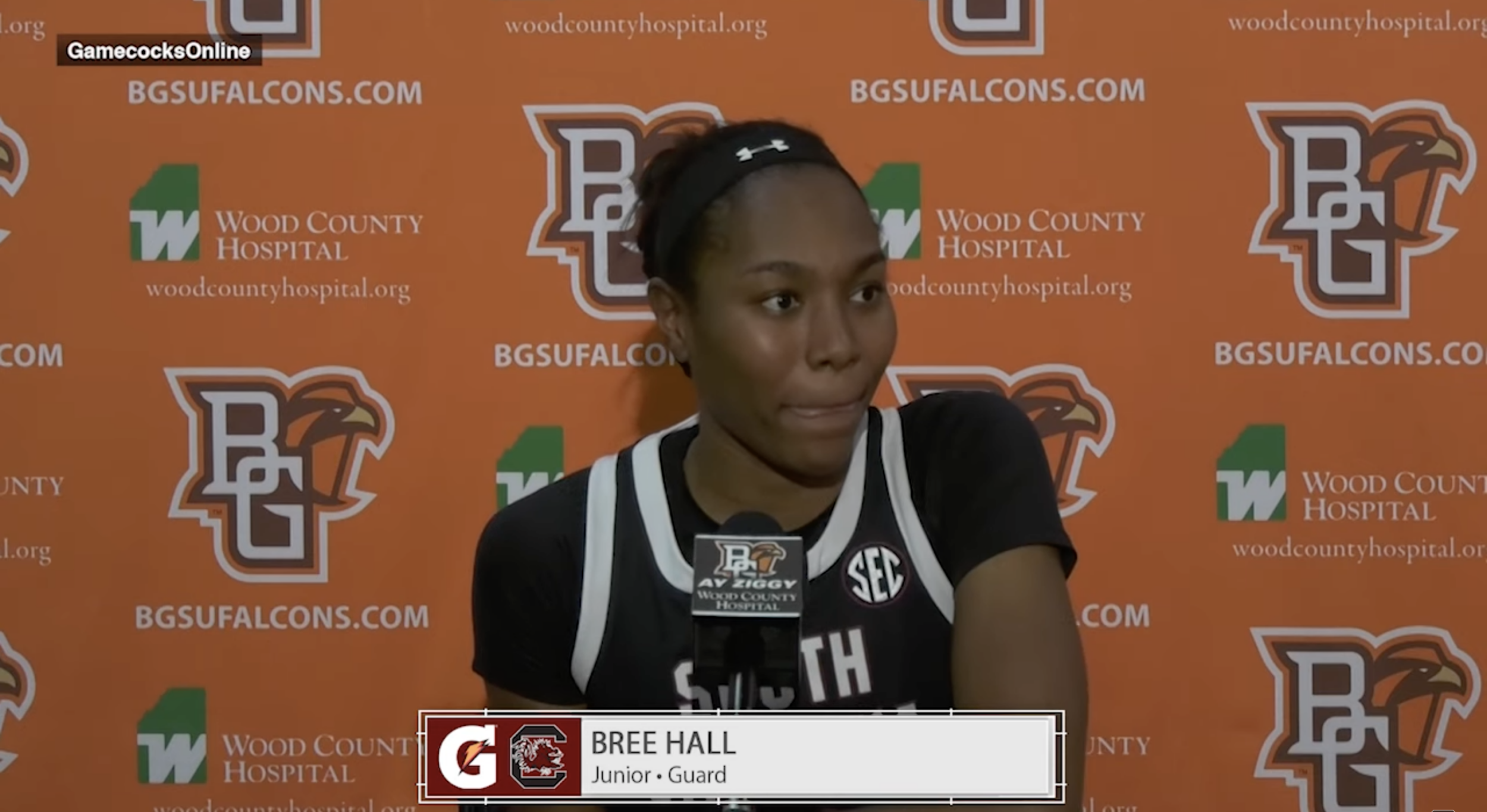 WBB PostGame News Conference: Bree Hall - (Bowling Green)