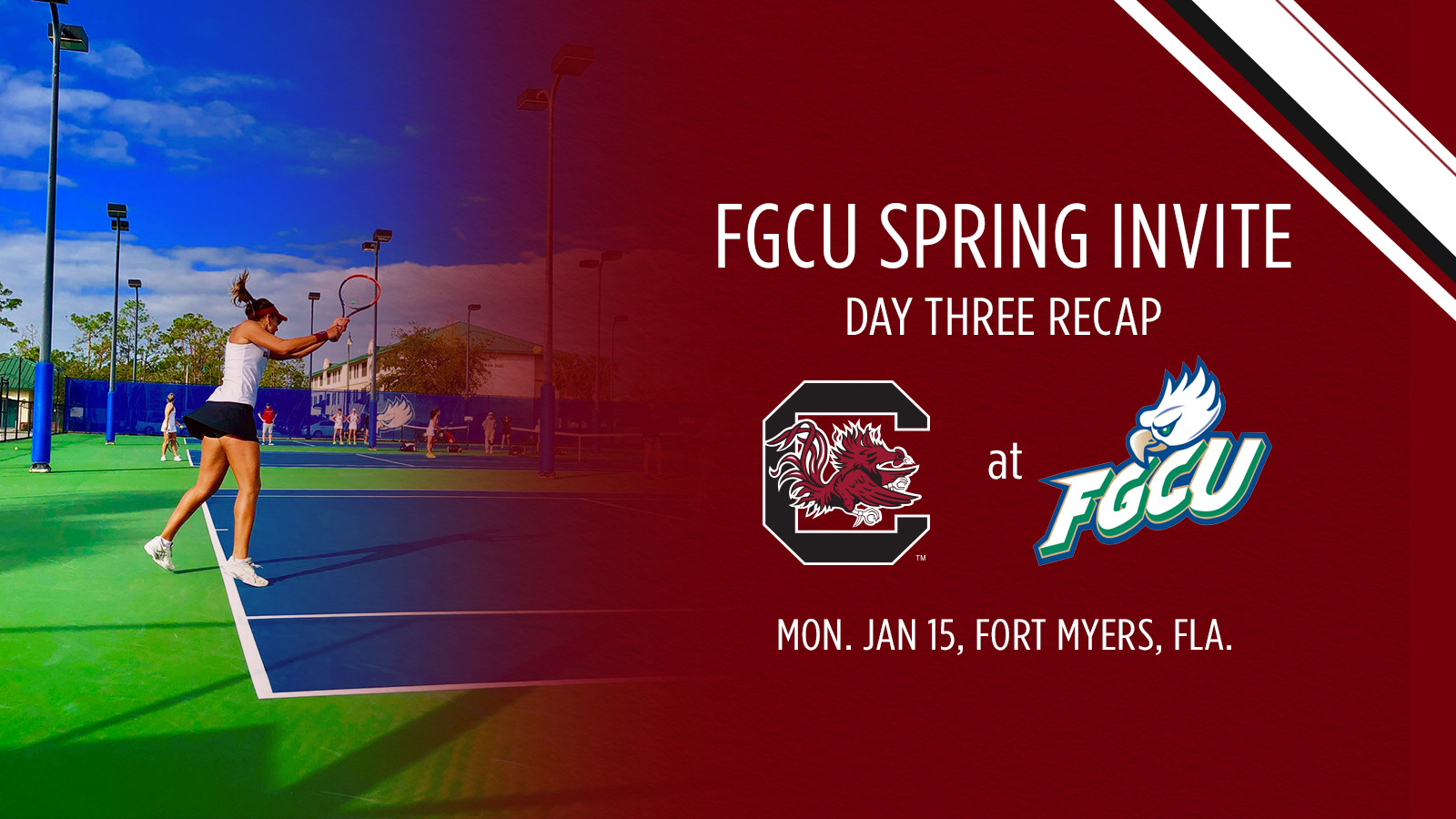 No. 15 South Carolina Concludes Final Day Of FGCU Spring Invite