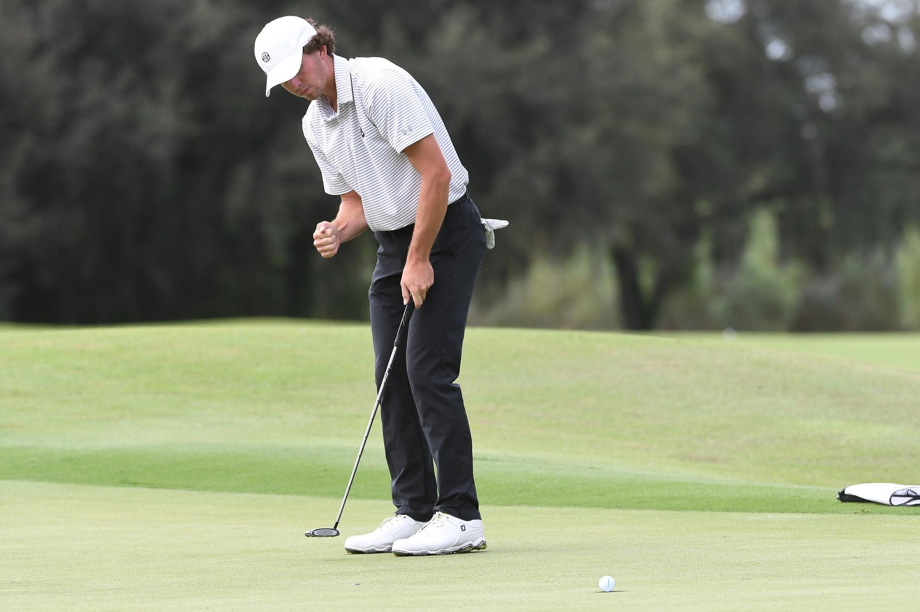 Stevens' Career Day Leads Carolina on Day One in Hawaii